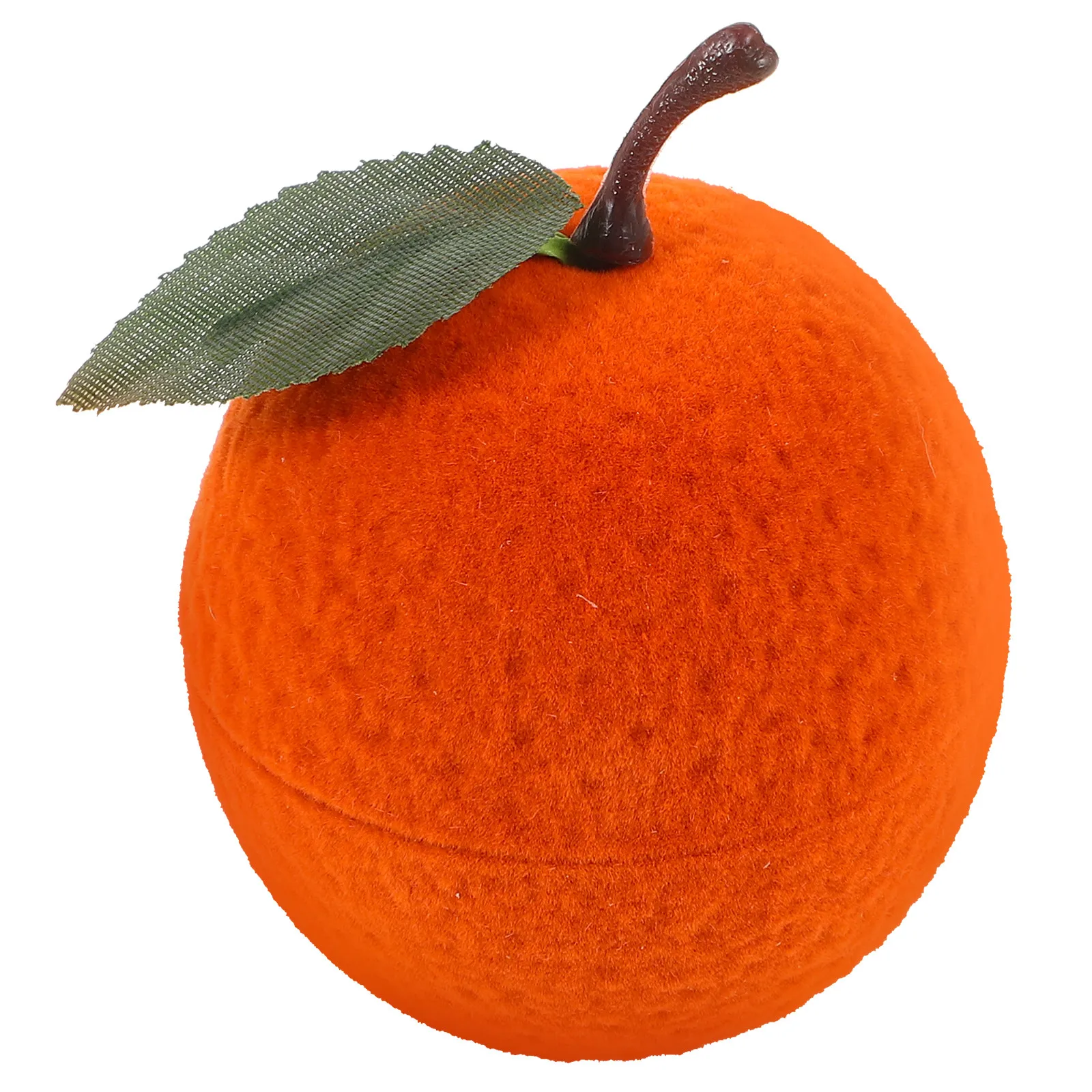 

Orange-Shaped Ring Box Plastic Jewelry Storage Case for Wedding Engagement Rings Earrings Necklace Organizer Desktop Decor Gift