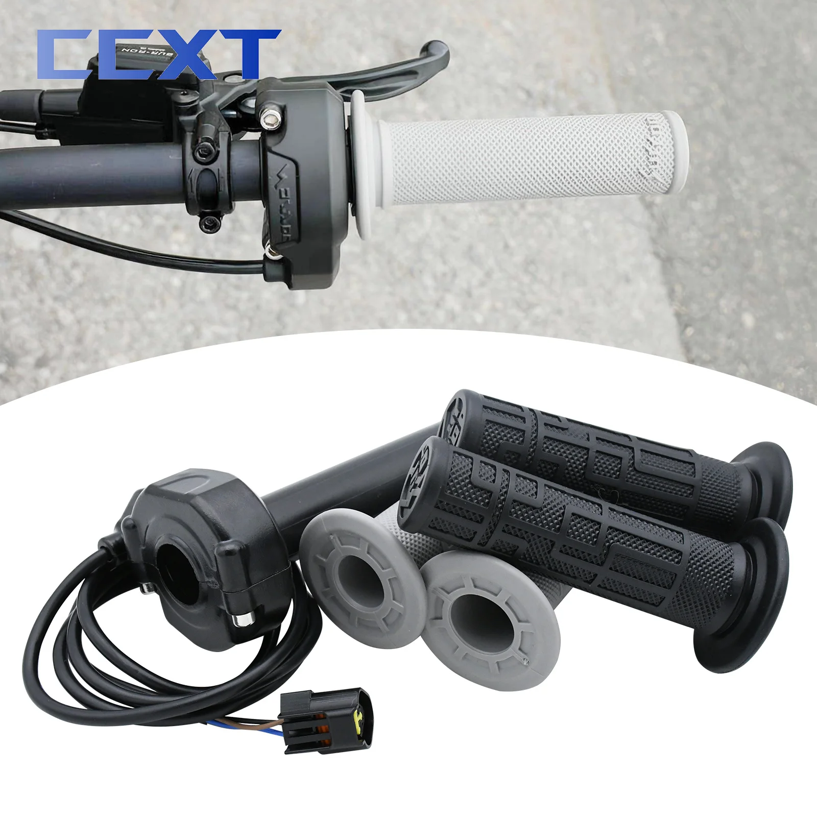 Electric Motorcycle Throttle Turn Grip Handlebar Accelerated Handle Throttle For Surron Sur-Ron Light Bee X S Motocross Parts