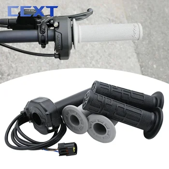 ไฟฟ้ารถจักรยานยนต์คันเร่ง Turn Grip Handlebar เร่งจับคันเร่งสําหรับ Surron Sur-Ron Light Bee X S Motocross อะไหล่