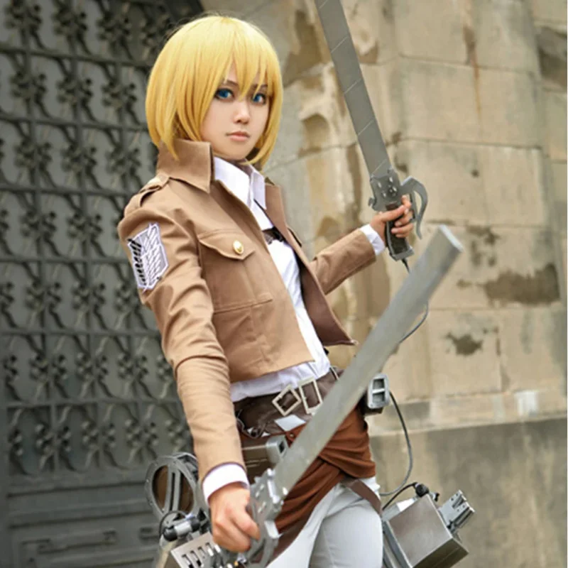 Anime Attack on Titan Cosplay Jacket Shingeki no Kyojin Costume Eren Legion Coat Jackets Halloween Christmas Costumes Clothes