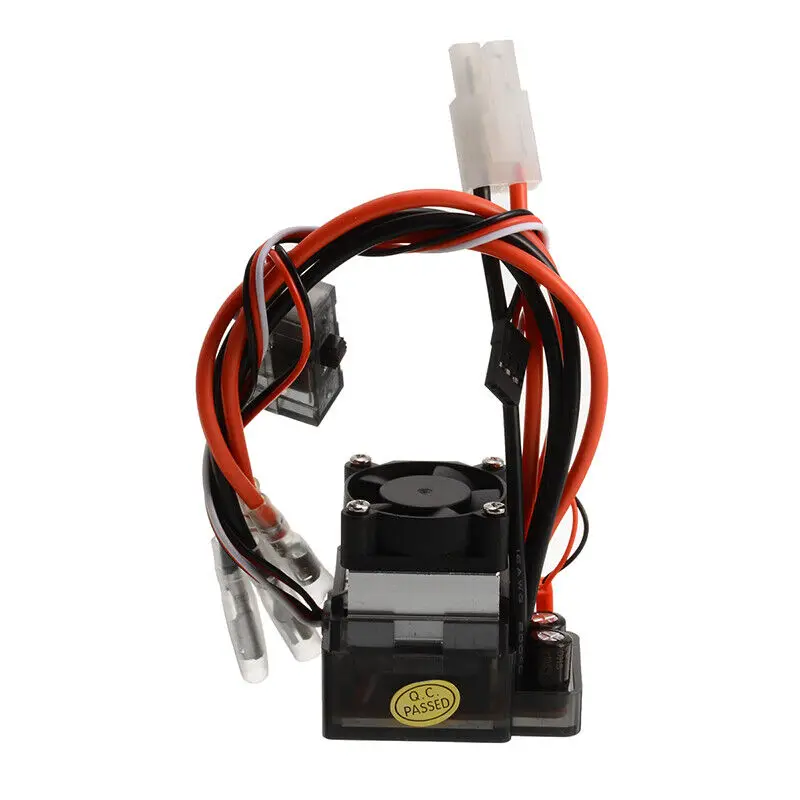 Double Way 320A ESC Brush Motor Speed Controller And Fan For RC Car Boat Model