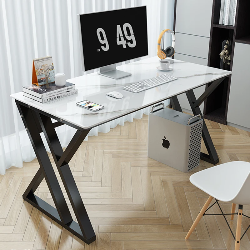 

Rock slab desktop computer desk student adult home desk study table desk double e-sports table