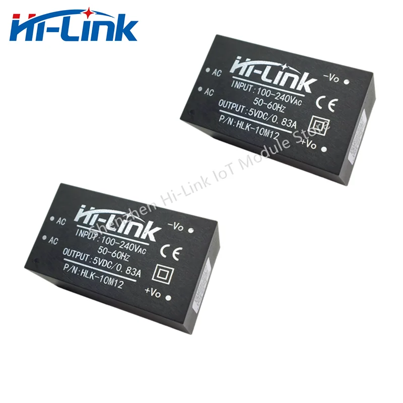 Hilink  AC DC 10W HLK-10M12 220V To 12V 0.83A Switch Power Supply Module Converter High Safety Isolation Intelligent Household