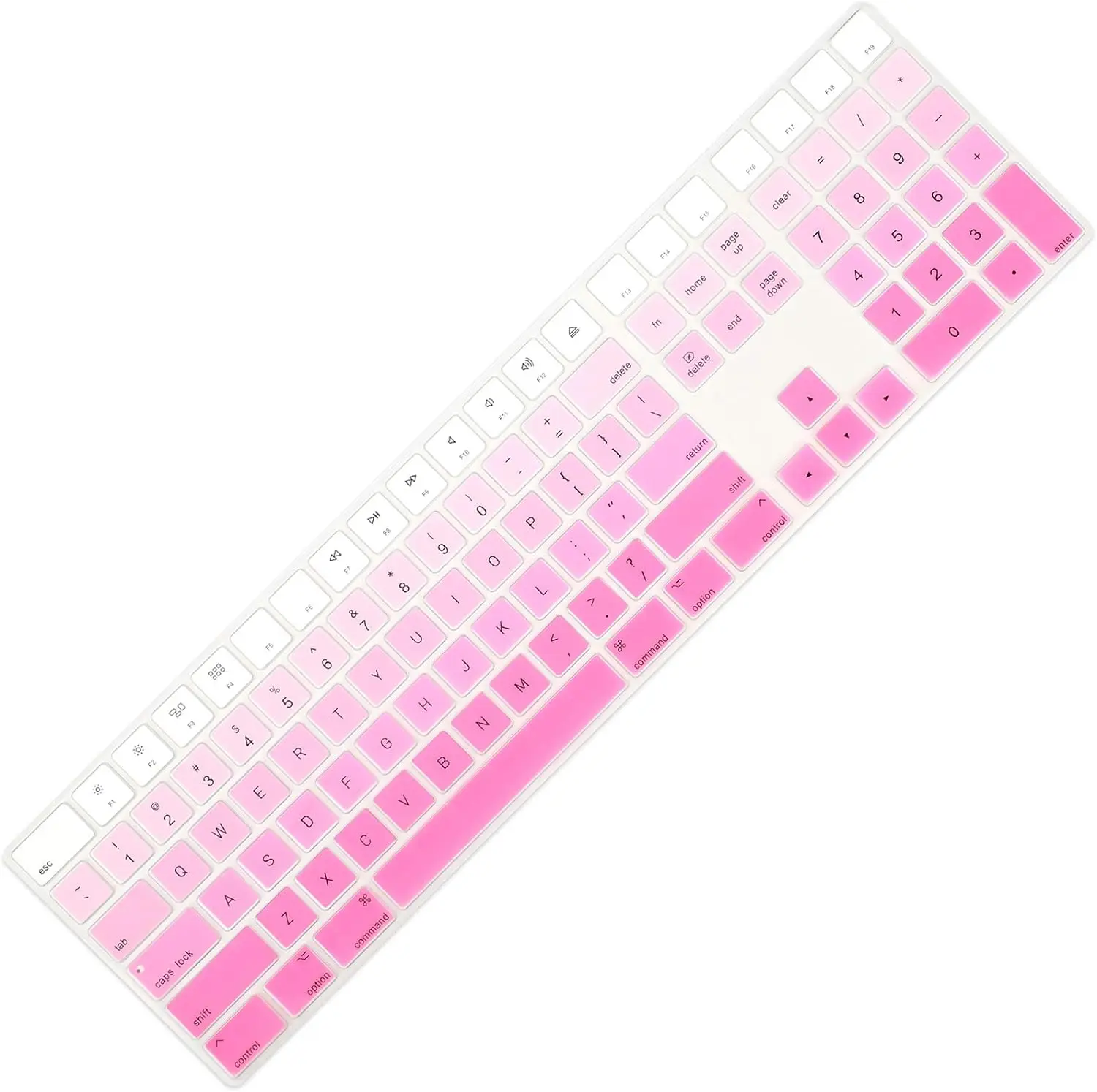 DEHAI multicolour for Apple iMac Magic Wireless Bluetooth Keyboard with Numeric Keypad MQ052LL/A A1843 US Layout