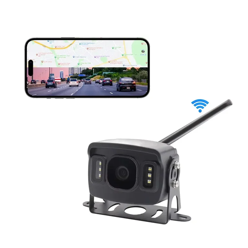 2026 Hot Sale 4G 5MP 8MP Truck Backup WIFI 1080P Mini Car Rear View Metal Case IR Night Vision IP66 Waterproof