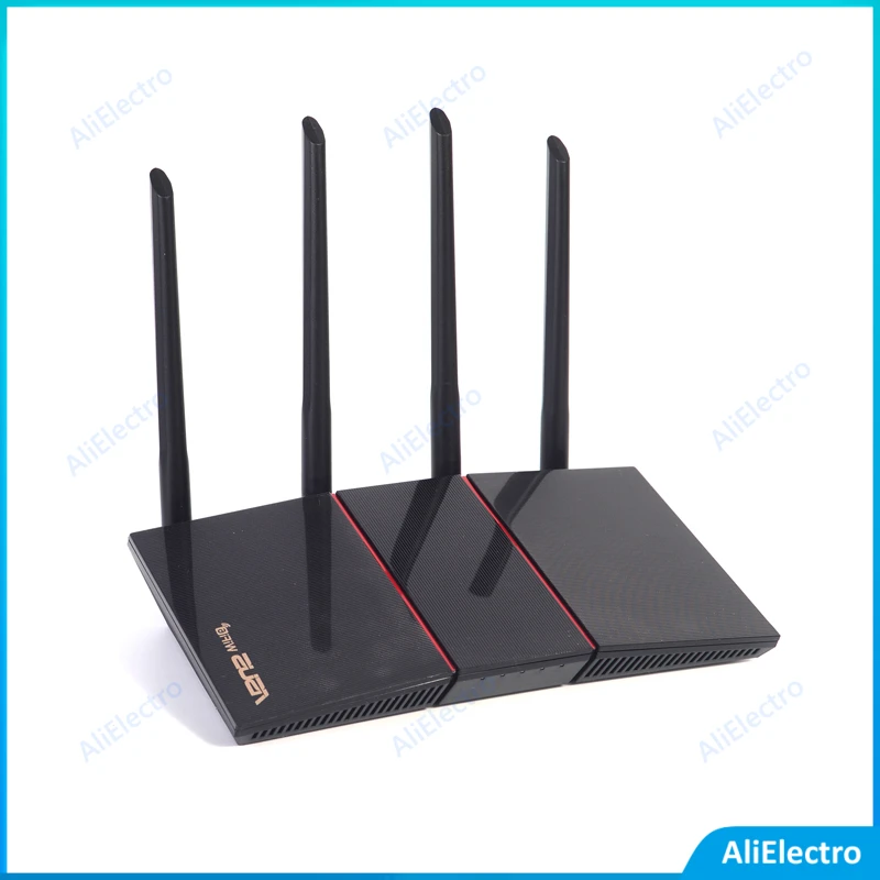 NEW RT-AX56U Ax1800 Router WiFi6 Dual-Band WiFi Router Lifetime Internet Security with AiProtection Whole-home WiFi with AiMesh