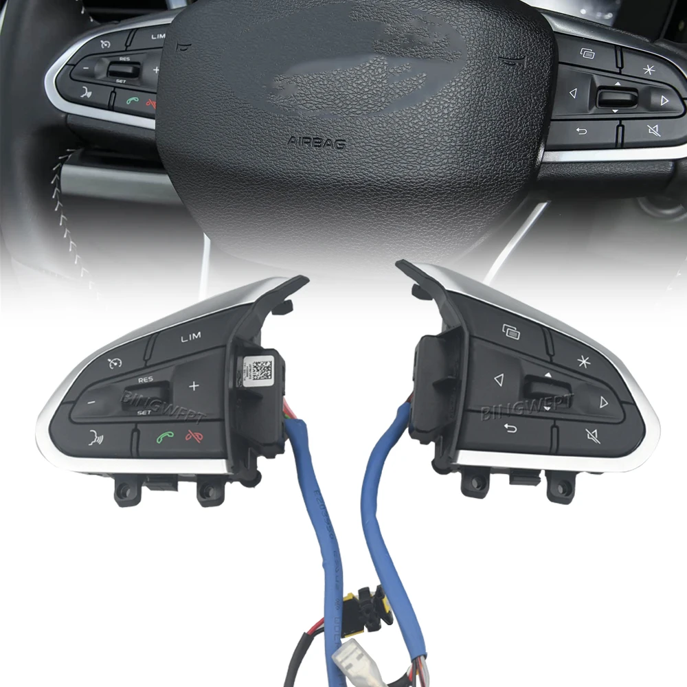 

Steering Wheel Button 1.6L Cruise Control Switch With Backlight For Geely Star Yue 2020 BOYU X 2022