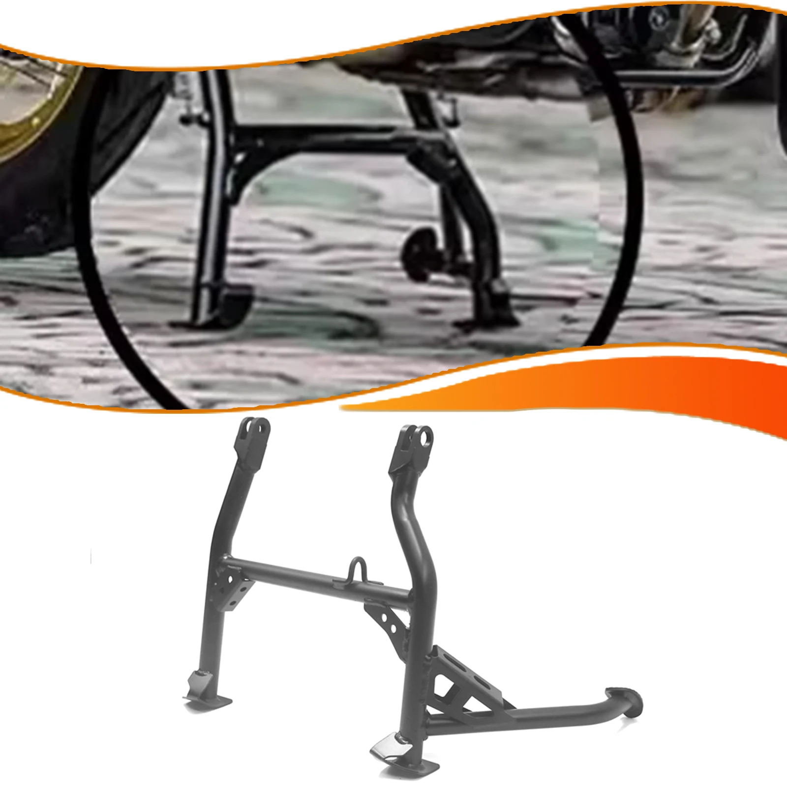 

For Suzuki V-Strom 250SX 2022-2026 Large Bracket Middle Center Kickstand Central Parking Support Bracket Stand Firm Holder