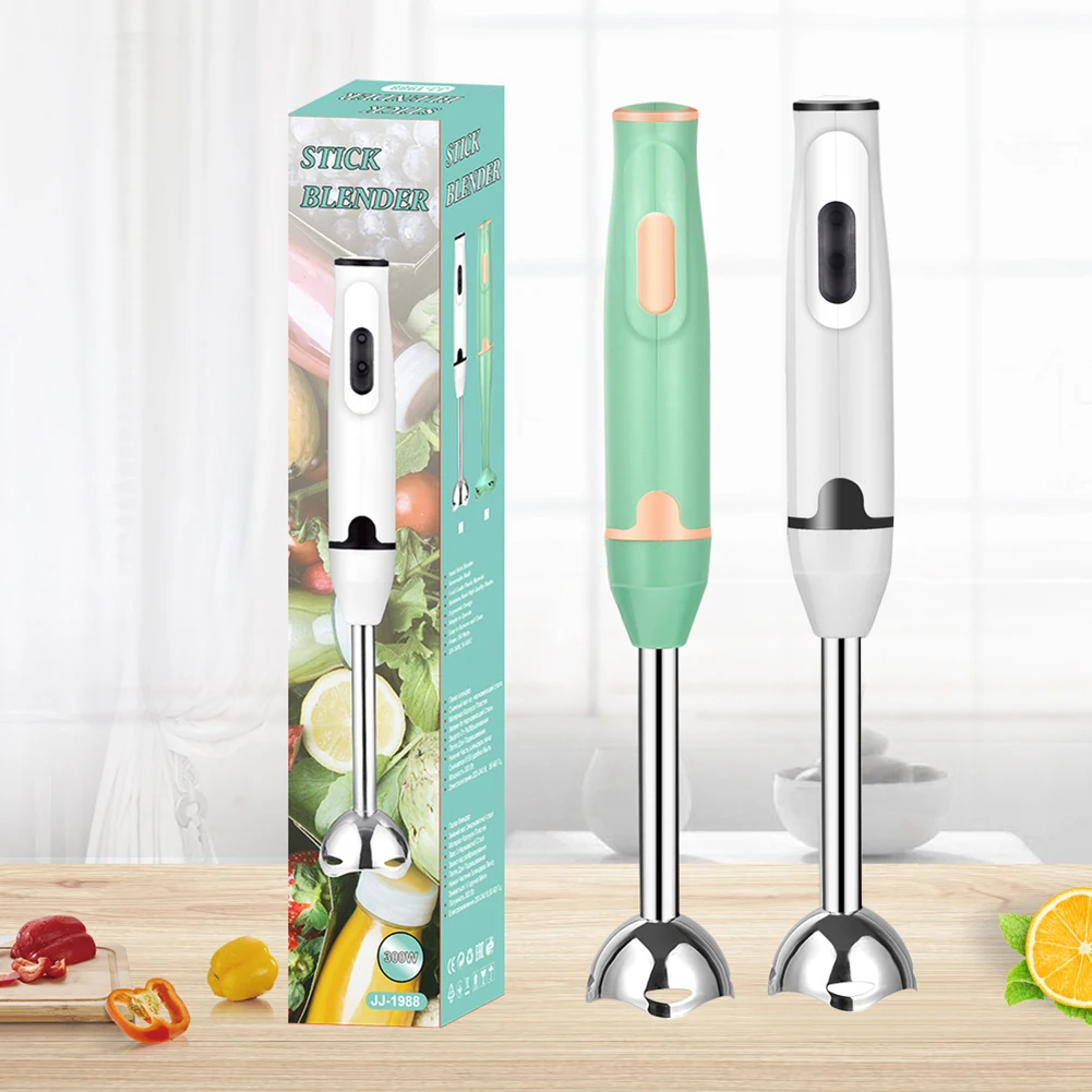 Handheld Electric Blender Food Vegetable Electric Grinder Handheld Stick Mixer For Smoothies Sauces Baby Food Soups Kitchen Tool