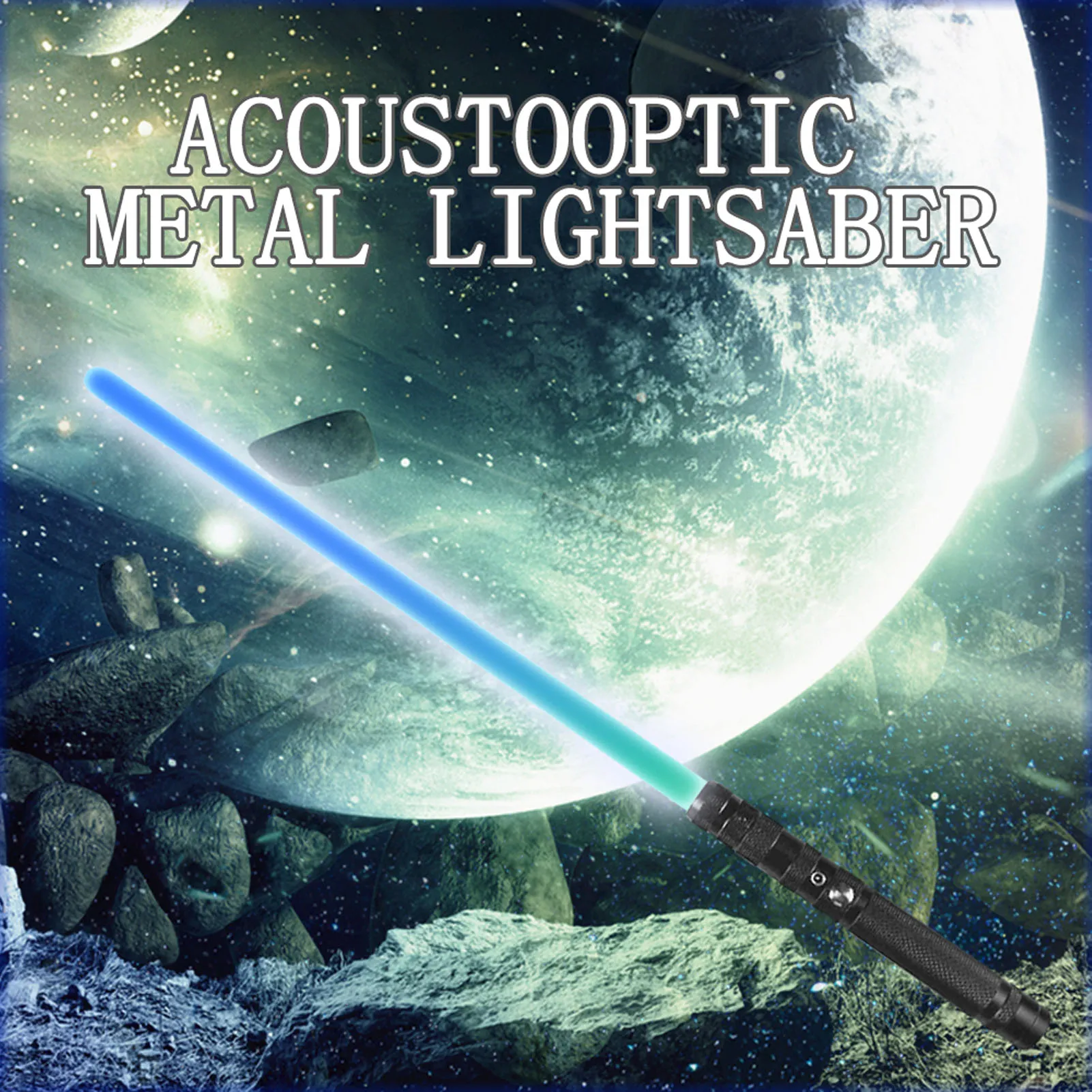 

LED Light Sword Metal Handle Light Sword Metal Handle Mini Light Sword LED 7 Colors Change Sound Light Sword Cosplay Stage Toys