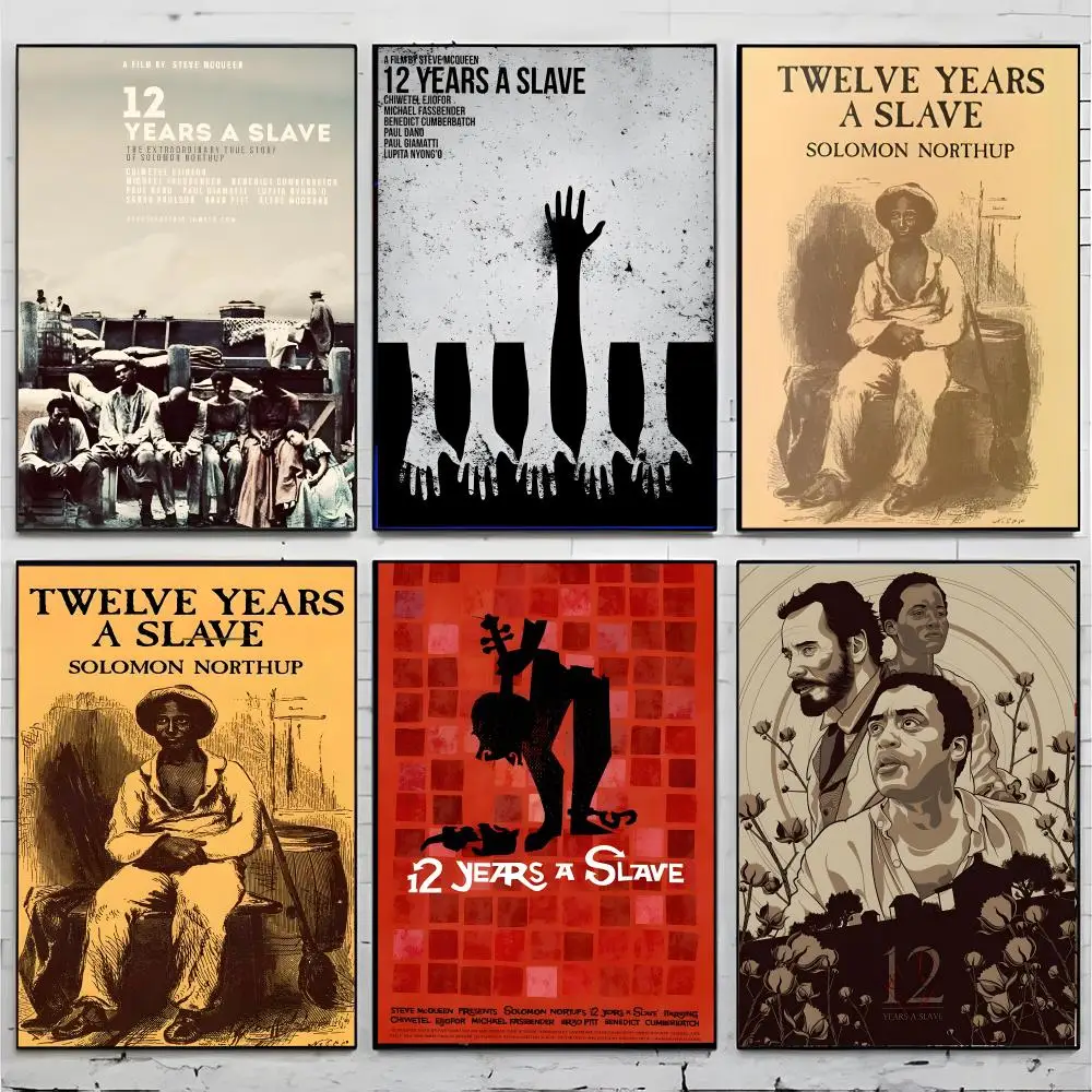Acclaimed Historical Drama 12 Years a Slave Poster Premium Decor Art & Gift for Household Lounge Home Ornaments