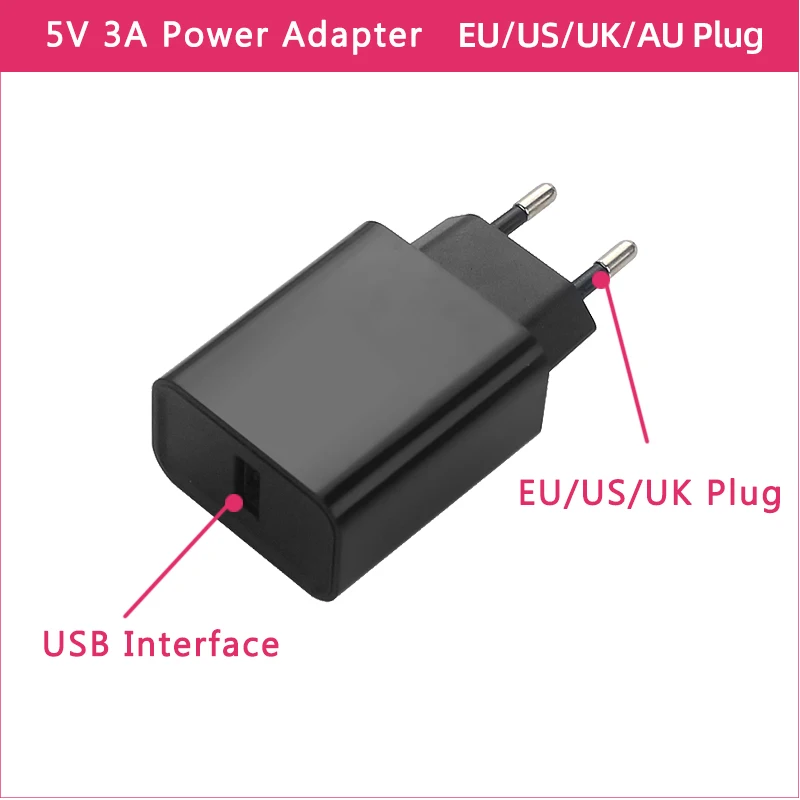 Raspberry Pi 4 B Abs Case Verbeterde Plastic Doos Behuizing Shell Ondersteuning Koelventilator Optioneel Heatsink Power Adapter Video Kabel
