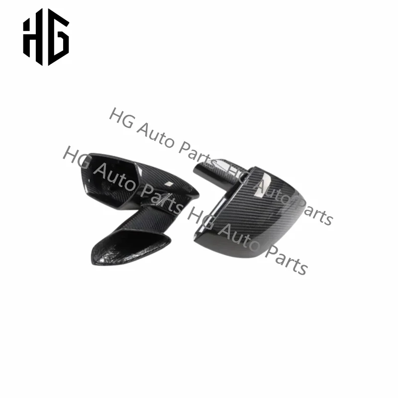 LP 580 Car Rearview Mirror Covers Caps for Lamborghini Huracan EVO LP610 LP640 2014-2018 Mirror Caps Car Accessories