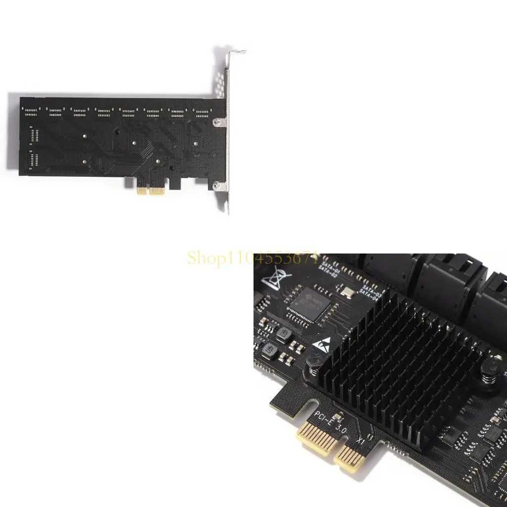 

Best Seller 20 Port III to PCIE Expansion Card PCI for Express 1X to Adapter B