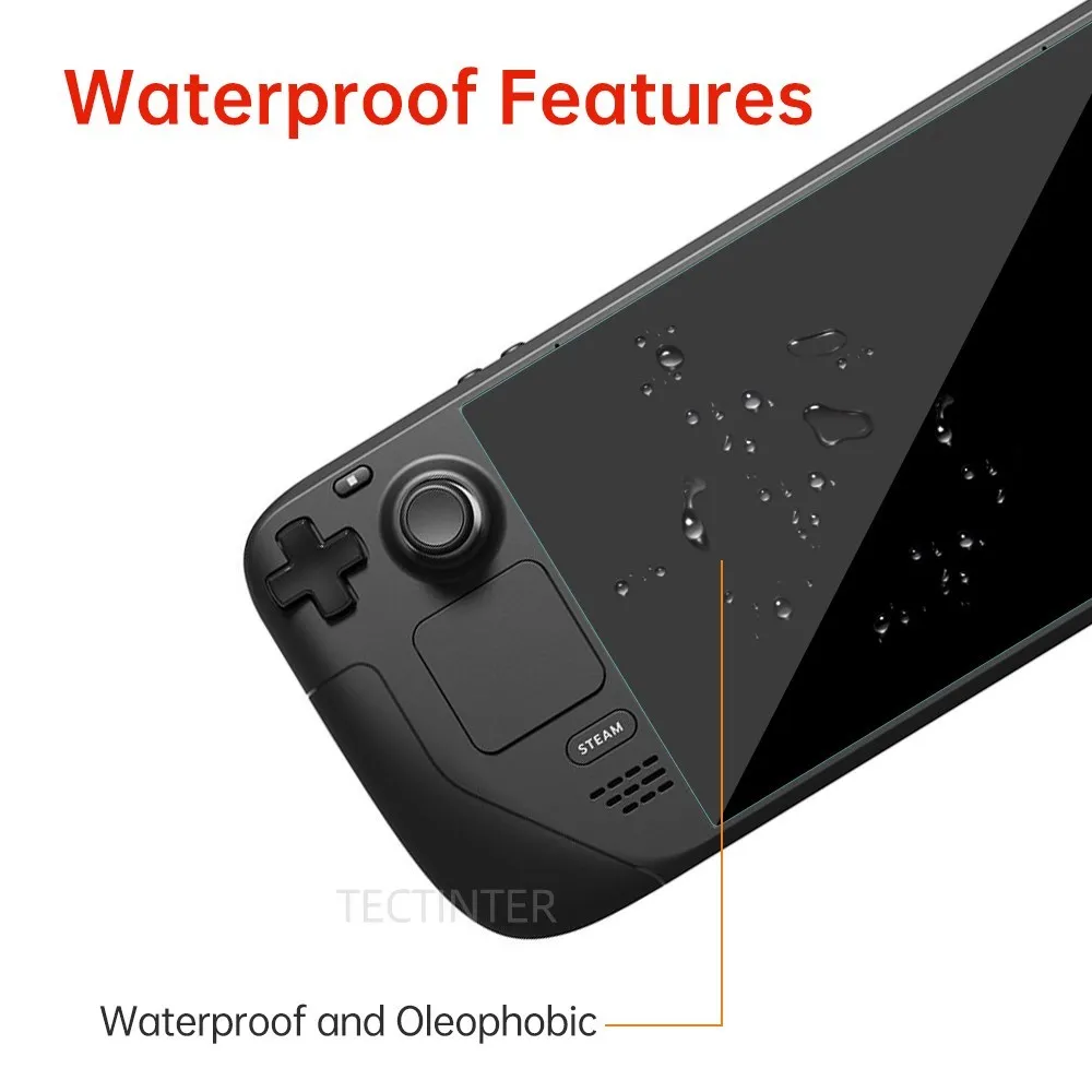 2 حزم حامي الشاشة لصمام البخار سطح السفينة وحدة التحكم 9H الزجاج المقسى المضادة للخدش طبقة حماية لملحقات سطح البخار