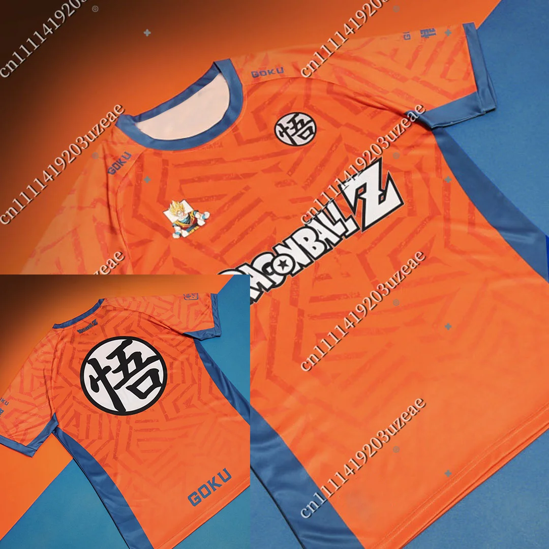 

Новая футболка с коротким рукавом Dragon Ball Z Goku 2026 года, летняя дышащая, для мужчин и женщин, повседневная, для косплея, уличная одежда, топы