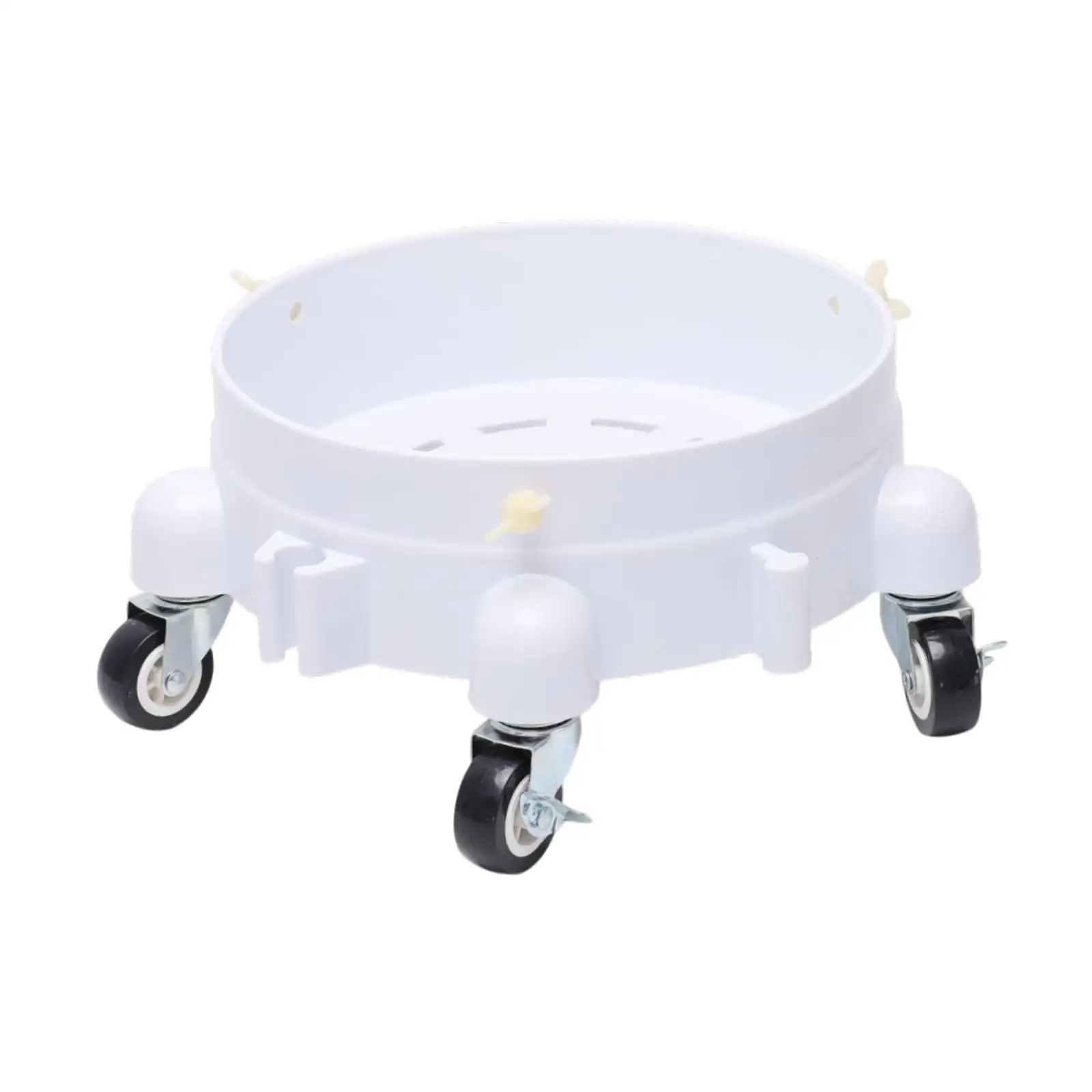 Professional Bucket Dolly for Car Wash with 5 Easy Rolling Wheels Sturdy Pail Stand Multifunction Wheeled Base for Painting Help