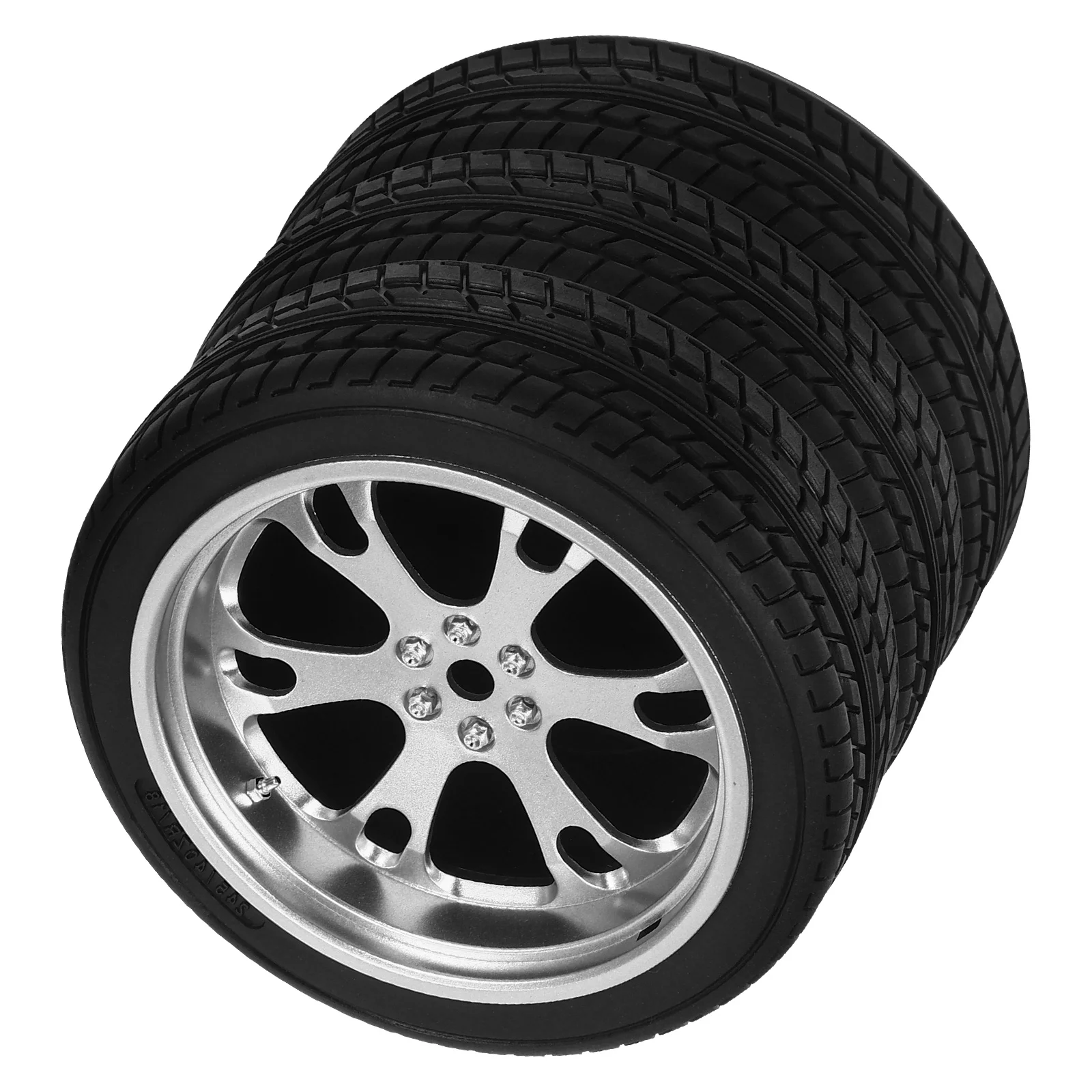 Stylish Simulation Tire Pen Holder Office Storage Desk ganizer PVC Material Safe Creative HomeDecorationPerfectGift