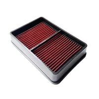 Filtro de aire de alto flujo de repuesto para entrada de aire frío compatible con MITSUBISHI LANCER OUTLANDER ASX para OEM 1500A023 1500A086 1500A190