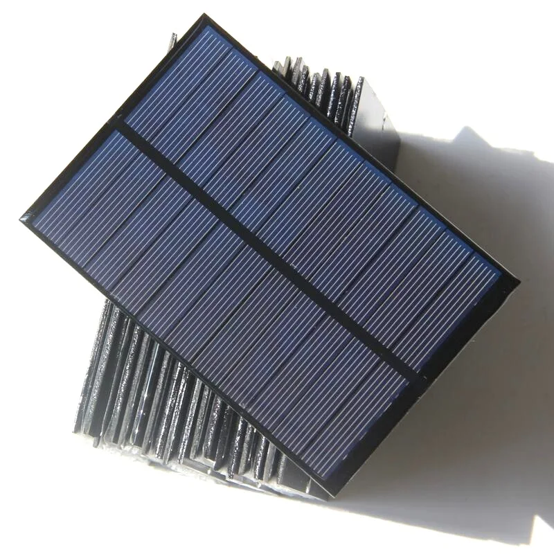 

Wholesale! 1.8W 5.5V Solar Cell Polycrystalline Solar Panel Module Charger 123*83 *3MM 30PCS/Lot Free Shipping