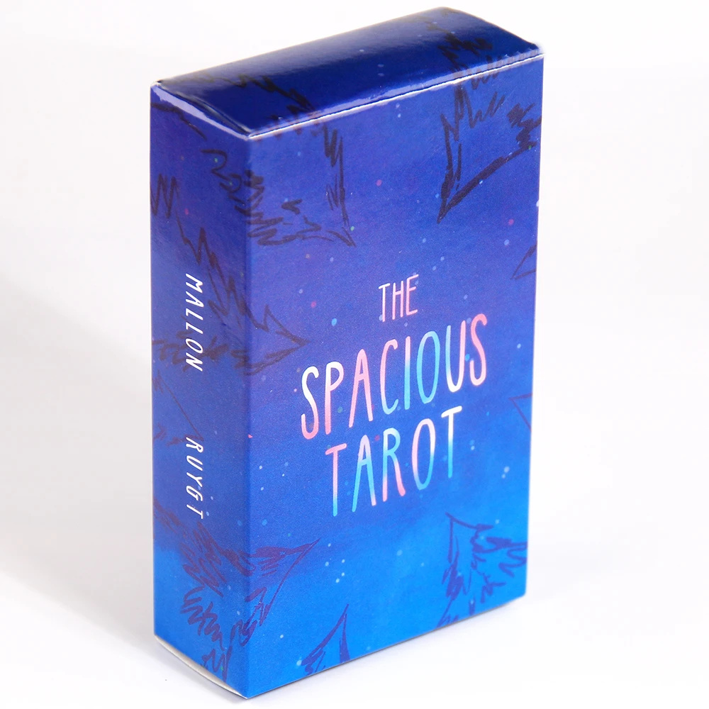 the spacious tarot With Guidebook For Beginners, Portable Size Fortune Telling Game, Divination Cards Christmas, Halloween, Than