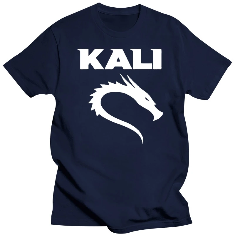 Kali Linux Logo Linux Open Source T-Shirts 2019 Funny Cotton Casual Top Tee Printed Tops Tee