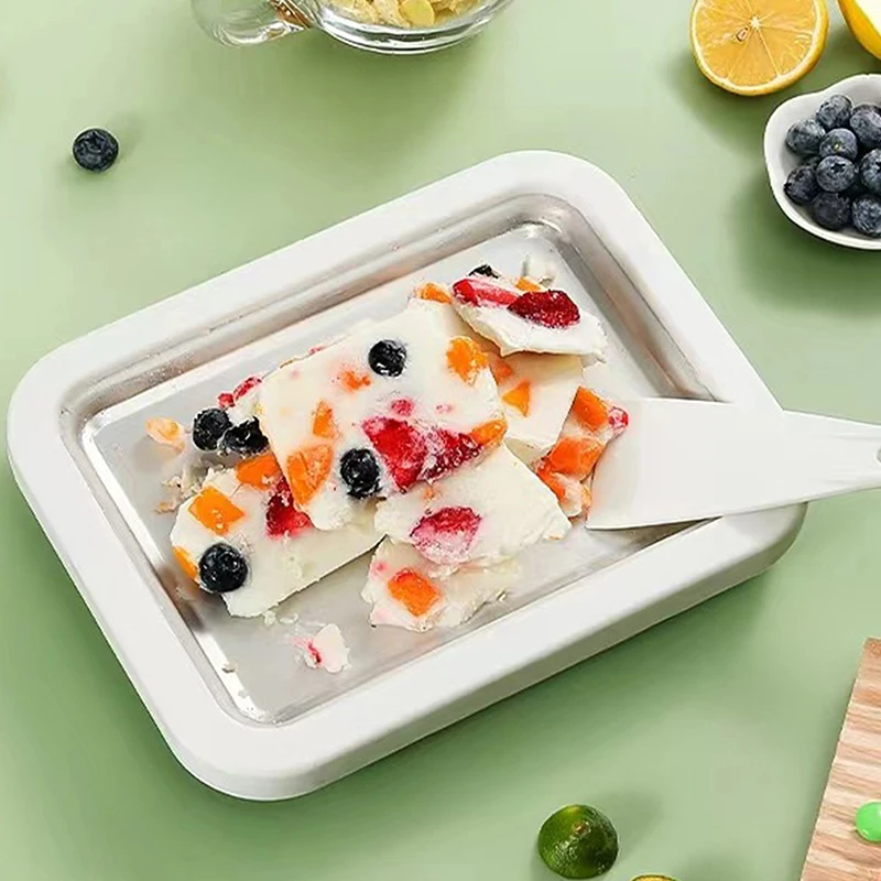 

3 шт./1 Набор, сковорода для мороженого, из нержавеющей стали