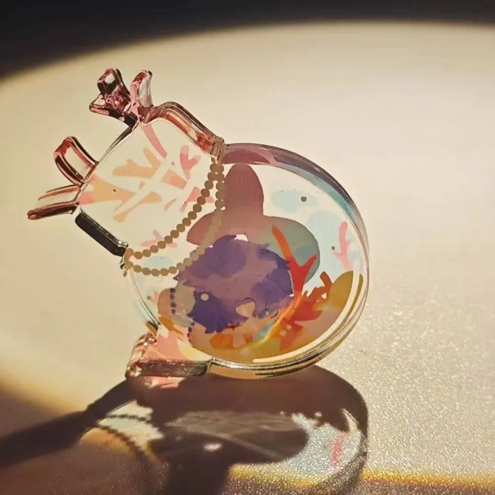 الحب والمساحة العميقة شفافة متمنيا حامل زجاجة Caleb Sylus Rafayel Xavier Zayne تأثيري الاكريليك سميكة اللوحة الدائمة