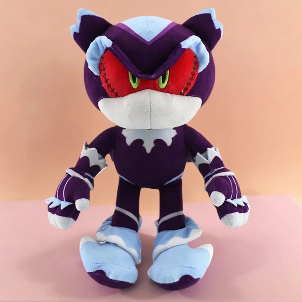 Juguetes de peluche Sonic de 30cm, Mephiris Mephiles, juego de dibujos animados, The Hedgehog, Amy Rose, Knuckle Tail, muñeco de peluche suave, regalos de cumpleaños para niños