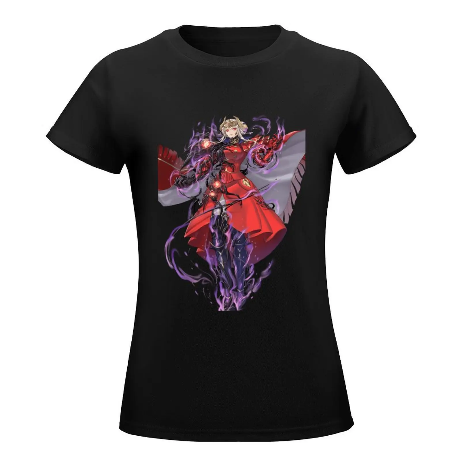 Fallen Edelgard T-Shirt anime clothes sports fans Women's cotton t-shirt