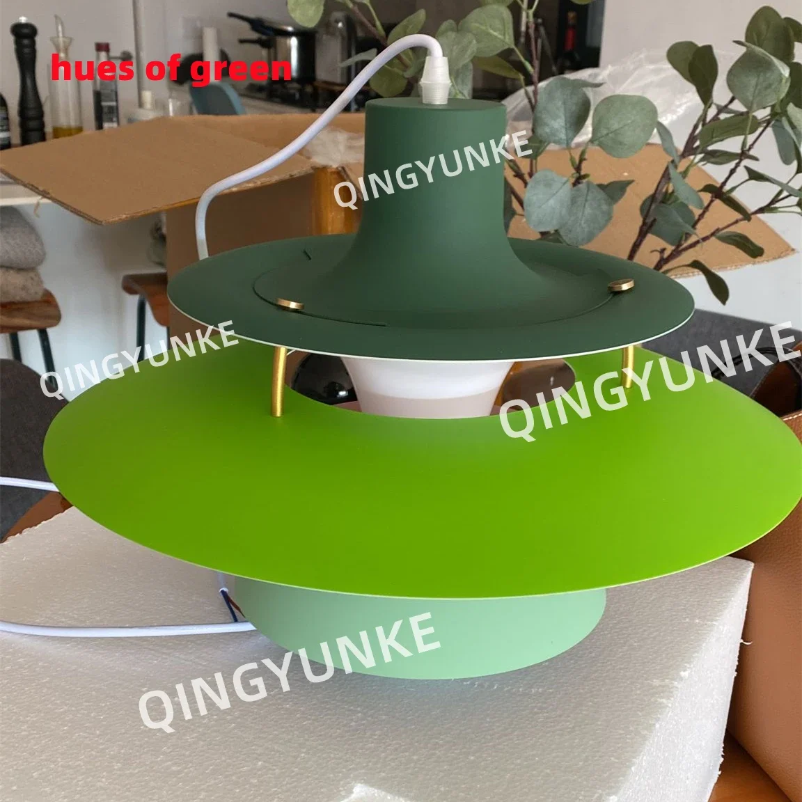 Danish Design Pendant Light High Quality Umbrella Led Hanging Lamp Live Room Loui Lustre Kitchen Paulsen UFO 50 Color Droplamp