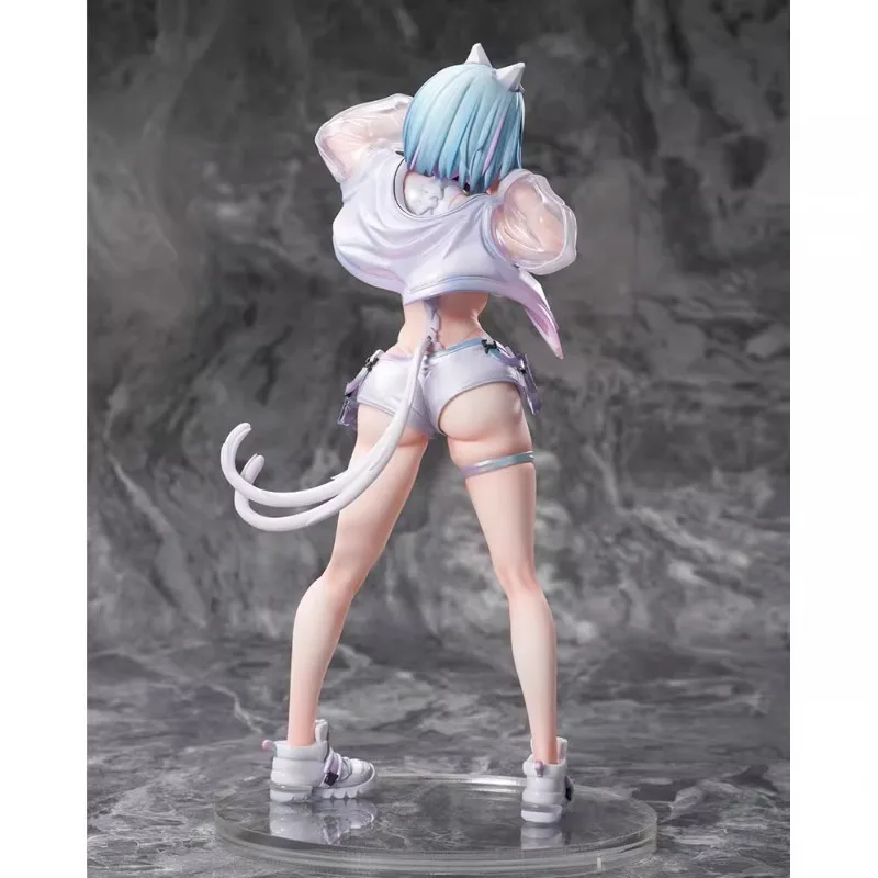 Em estoque perto do futuro gato demônio vu 26.5cm sexy menina figura anime modelos brinquedo boneca ornamento decorativo colecionável