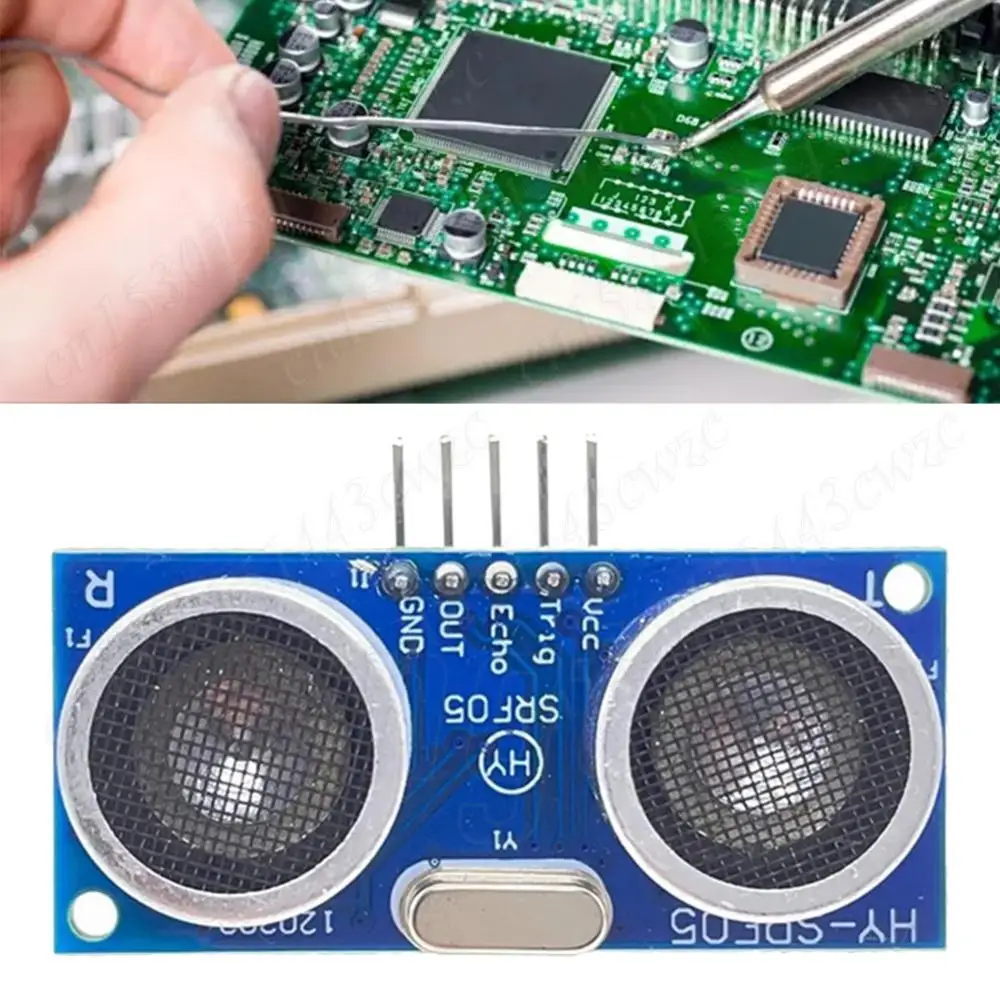 HC-SR04/HY-SRF05 5Pin Ultraschall-Abstandssensormodul Ultraschallsensor Ultraschallwellendetektor-Entfernungsmodul für Arduino
