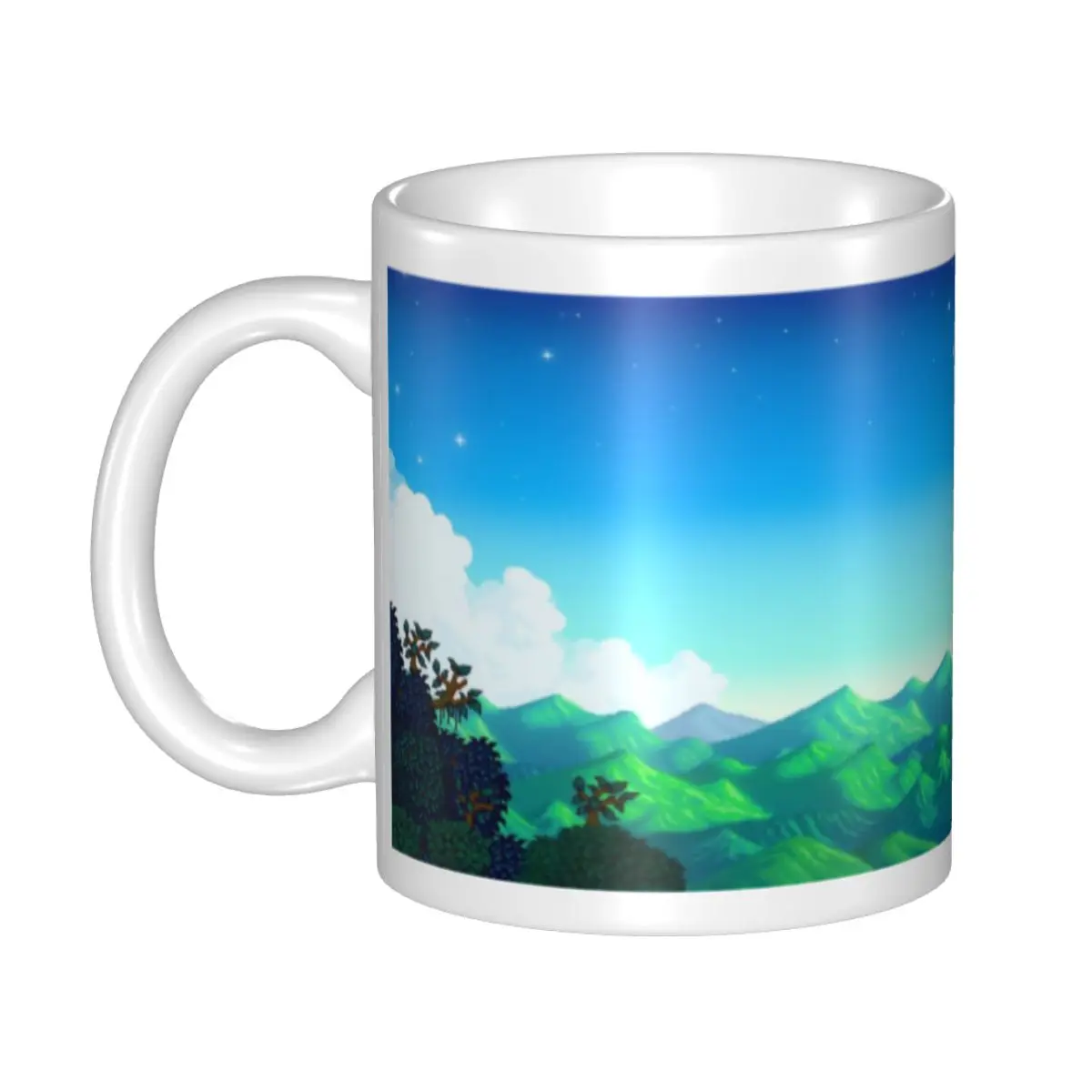 DIY Stardew Valley Video Gamer Ceramic Mug Custom Coffee Cups Creative Gift