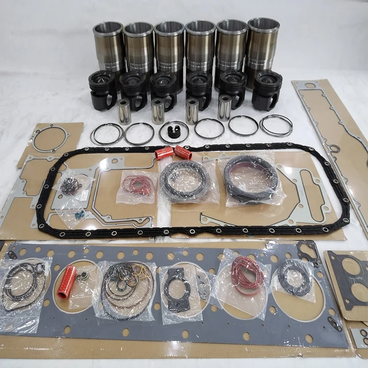 4BT3.9 Engine Rebuild Kit Wtih Full Gasket Kit FOR Cummins 4BT3.9 Diesel Engine Cylinder Liners Piston&rings Bearings Washer