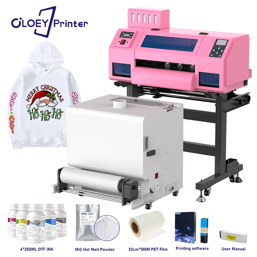 A3 XP600 dtf Printer Impresora a3 dtf Printers T-Shirt Printing machine Direct to Film DTF Printer For T-Shirt hoodies Fabric