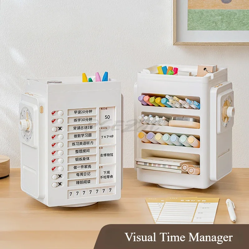 New Visual Timer Elementary School Students Write Homework Self Discipline Check Timer Time Management