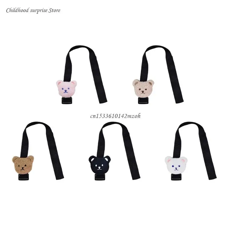 

Pram Safety Wrist Strap Baby Stroller Safety Wrist Belt Hand Control Leash with Bear for Head Pushchair Dropship