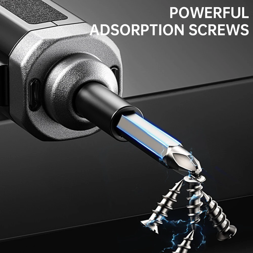 Torque Cordless Electric Screwdriver 1500mAh Lithium Battery Drill 4.2V Power Tools Set Household Maintenance Repair