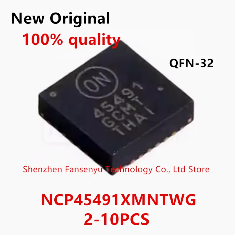 

(2-10piece)100% New NCP45491XMNTWG NCP45491 45491 QFN-32 Chipset