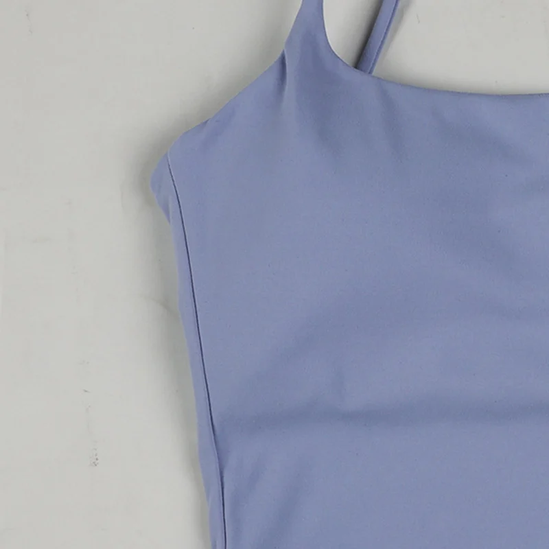 Origin Strappy Solid Beautiful Back Yoga Quick Drying Top Running Sports Vest Slim Fit Fitness Yoga Clothing Sportwear Woman Top
