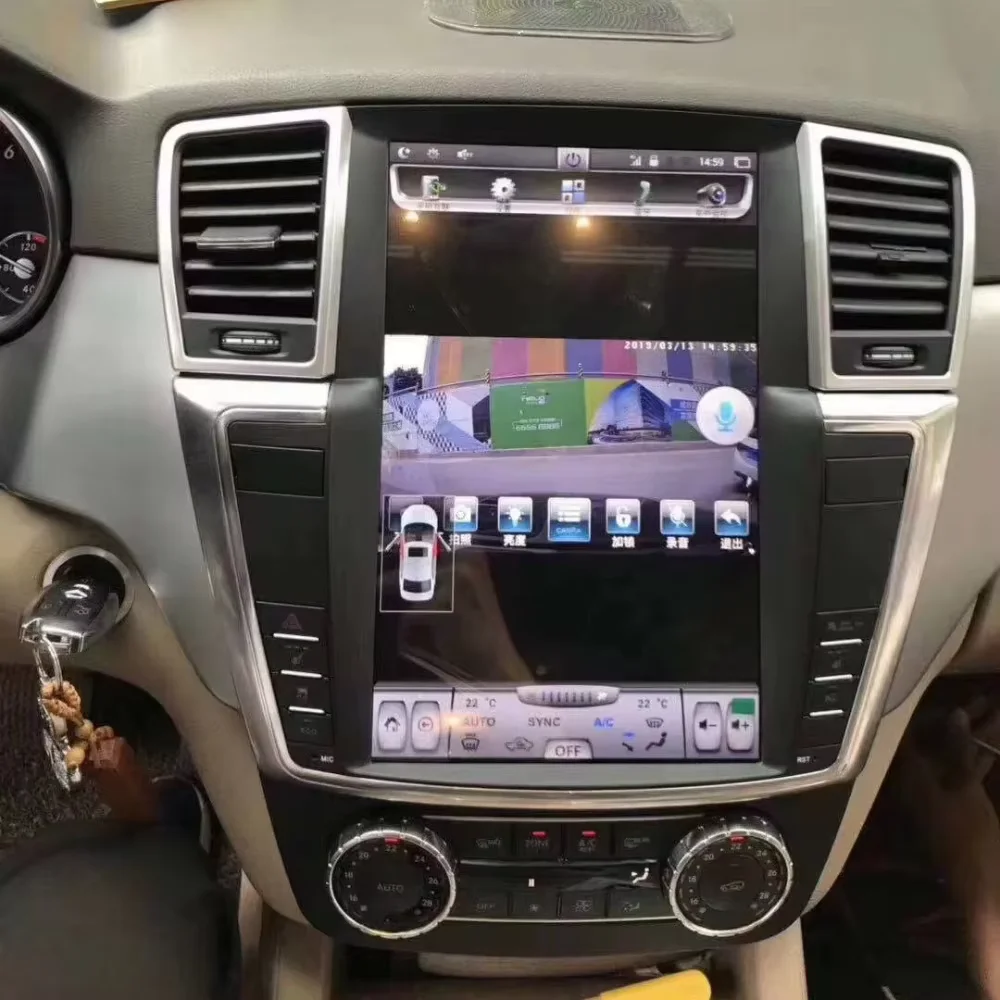 GZ Android13 شاشة لمرسيدس بنز ML W166 GL X166 ML300 ML350 ML400 ML550 GL350 GL400 راديو السيارة مشغل وسائط متعددة Carplay