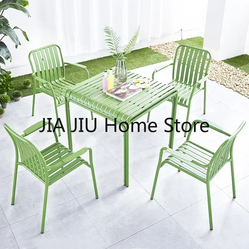 Lounge Outdoor Beach Chairs Patio Terrace Arm Garden Beach Chairs Home Living Room Meble Ogrodowe Balcony Furniture QF50OC