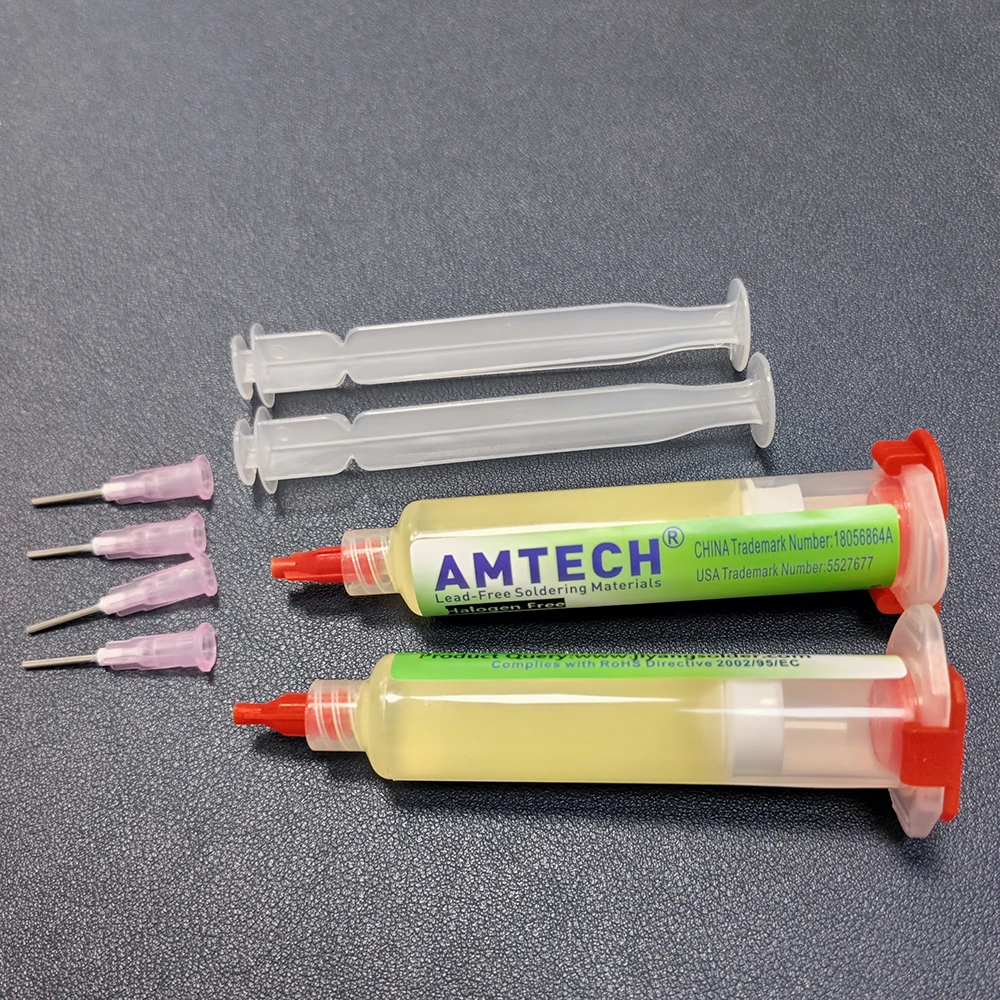 AMTECH Original solder flux NC-559-ASM 10ml Needle Flux for soldering Solder paste