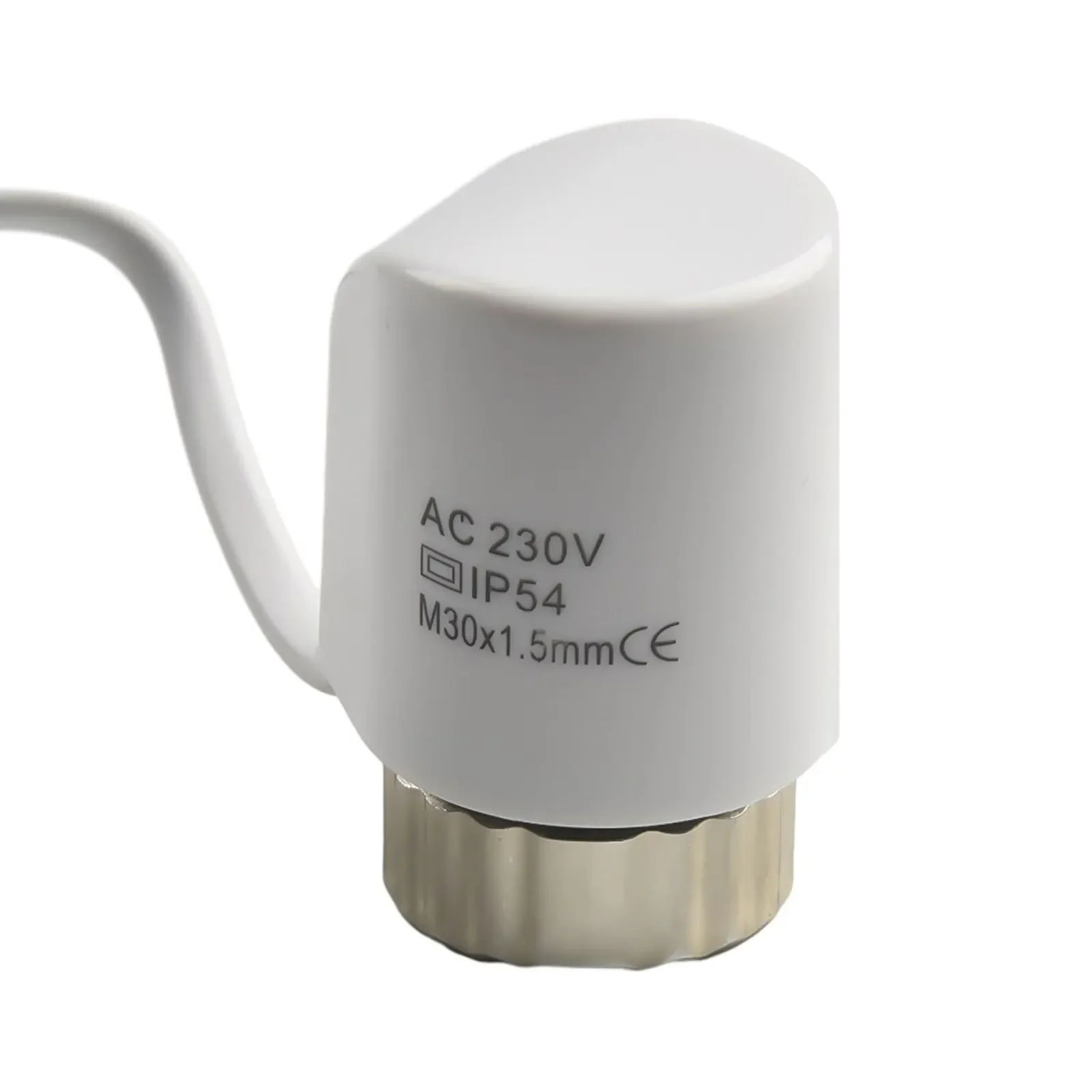 New Practical Actuator Water Collector M30*1.5mm PC Material Stroke 3.5mm White -5~60° Electrothermal Actuator