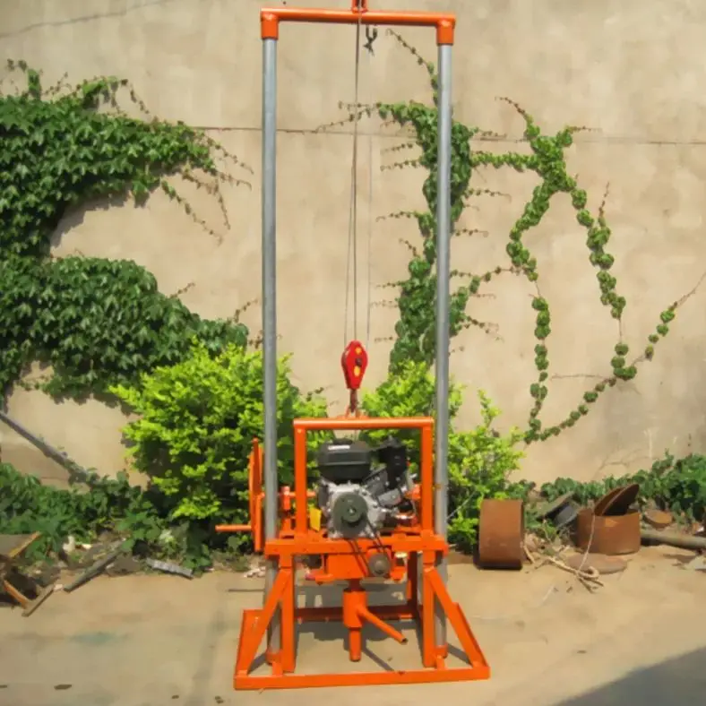 

Индивидуальная мини-буровая установка для водяных скважин, 80 м, бензиновая/дизельная, ручная, легкая, для продажи