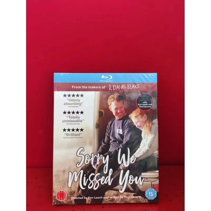 Sorry We Missed You Blu-ray BD Disc Directed by Ken Loach High Definition Movie