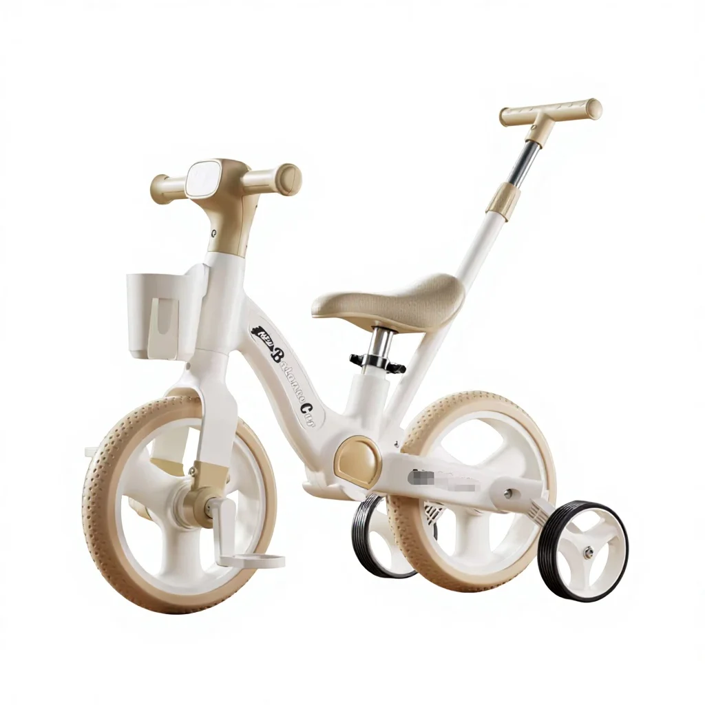 

2026 New Design 3 in 1 Multi-functional Balance Bike Children's Pedal Bike with Push Handle Children's Bicycle