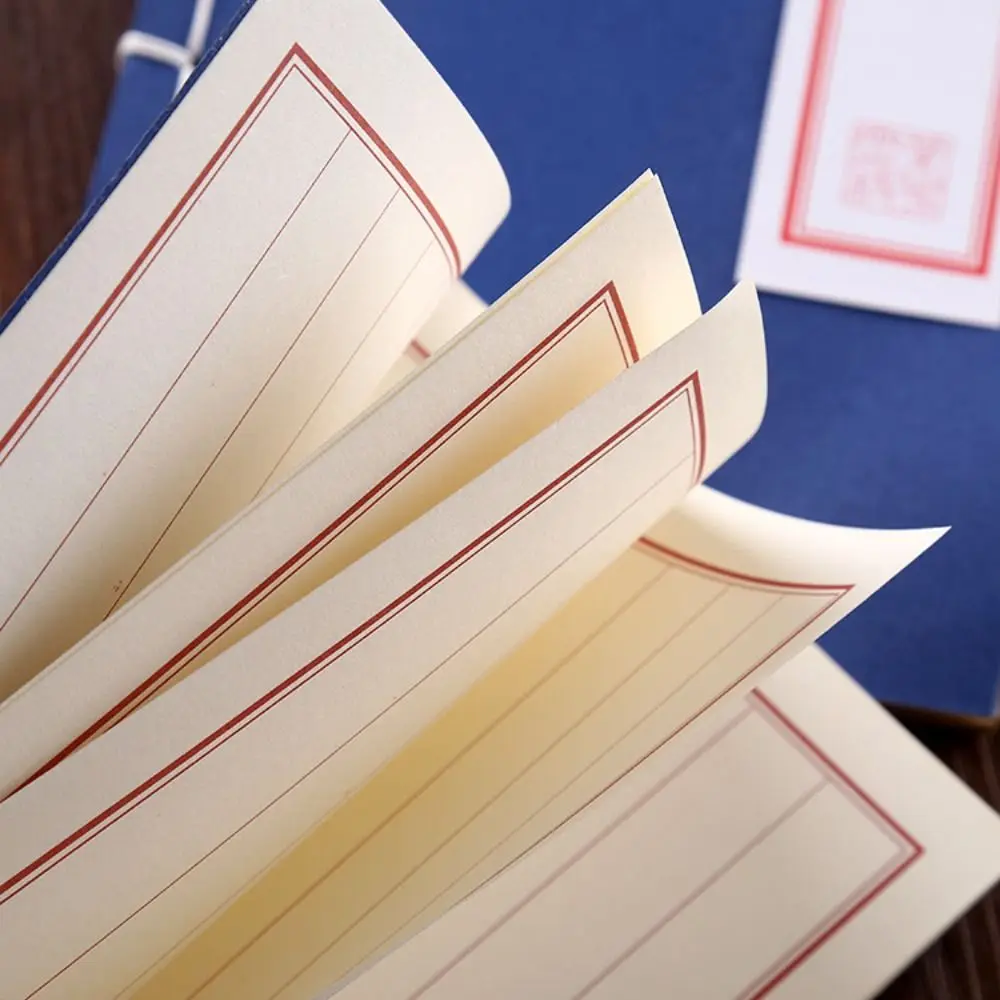 Xuan Paper Ancient Notebook Calligraphy Rice Paper Soft Cover Diary Chinese Style Handbook Kraft Paper Handwriting