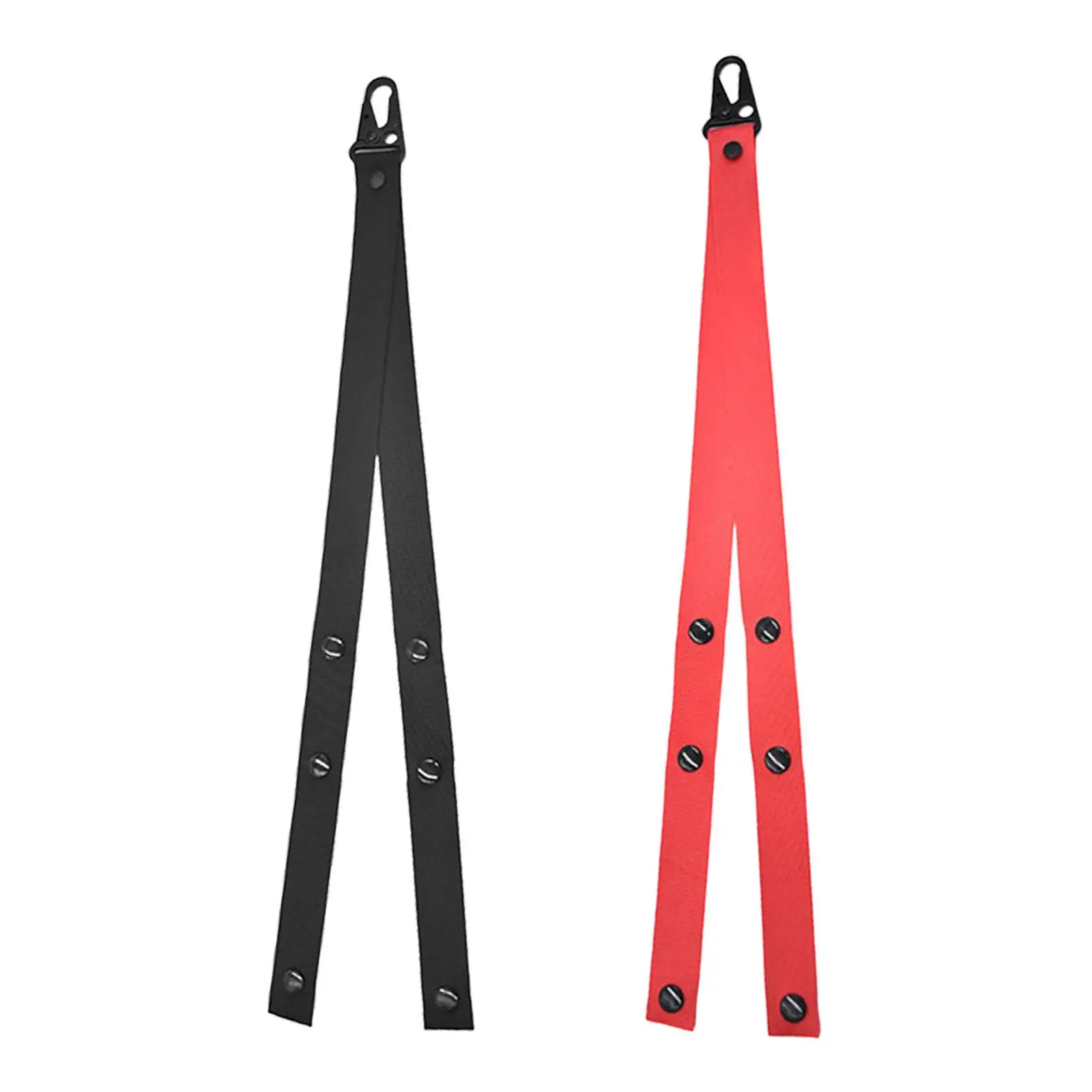 Poms Holder Strap for Cheer Bag Webbing Belt with Snap Fastener Sturdy Buckle Dance Pom Carrier